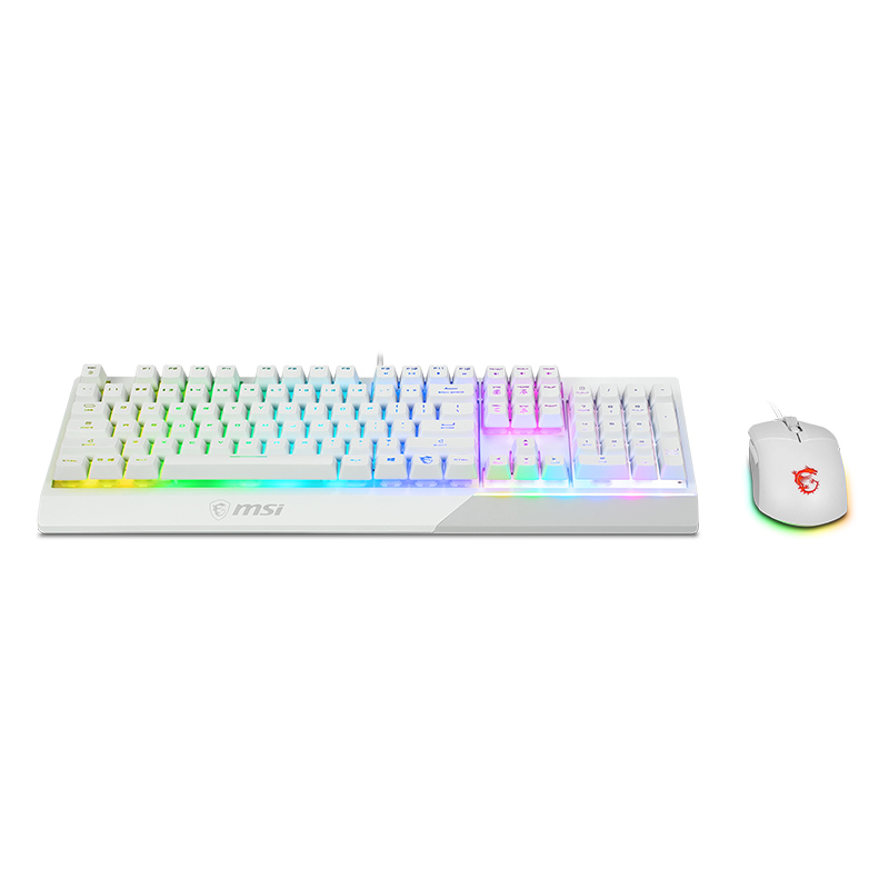 MSI Vigor GK30 Blanco - Combo Teclado/Ratón